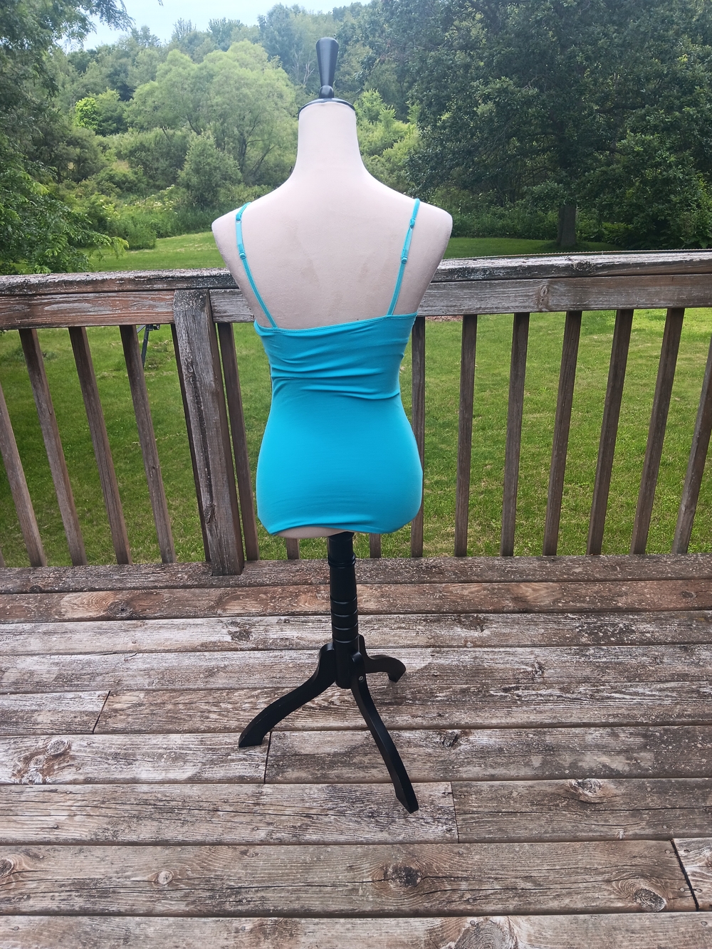 Express Turquoise Sequin Cotton Cami Tank Top Size XS Y2K Party Club Going Out - Picture 5 of 7